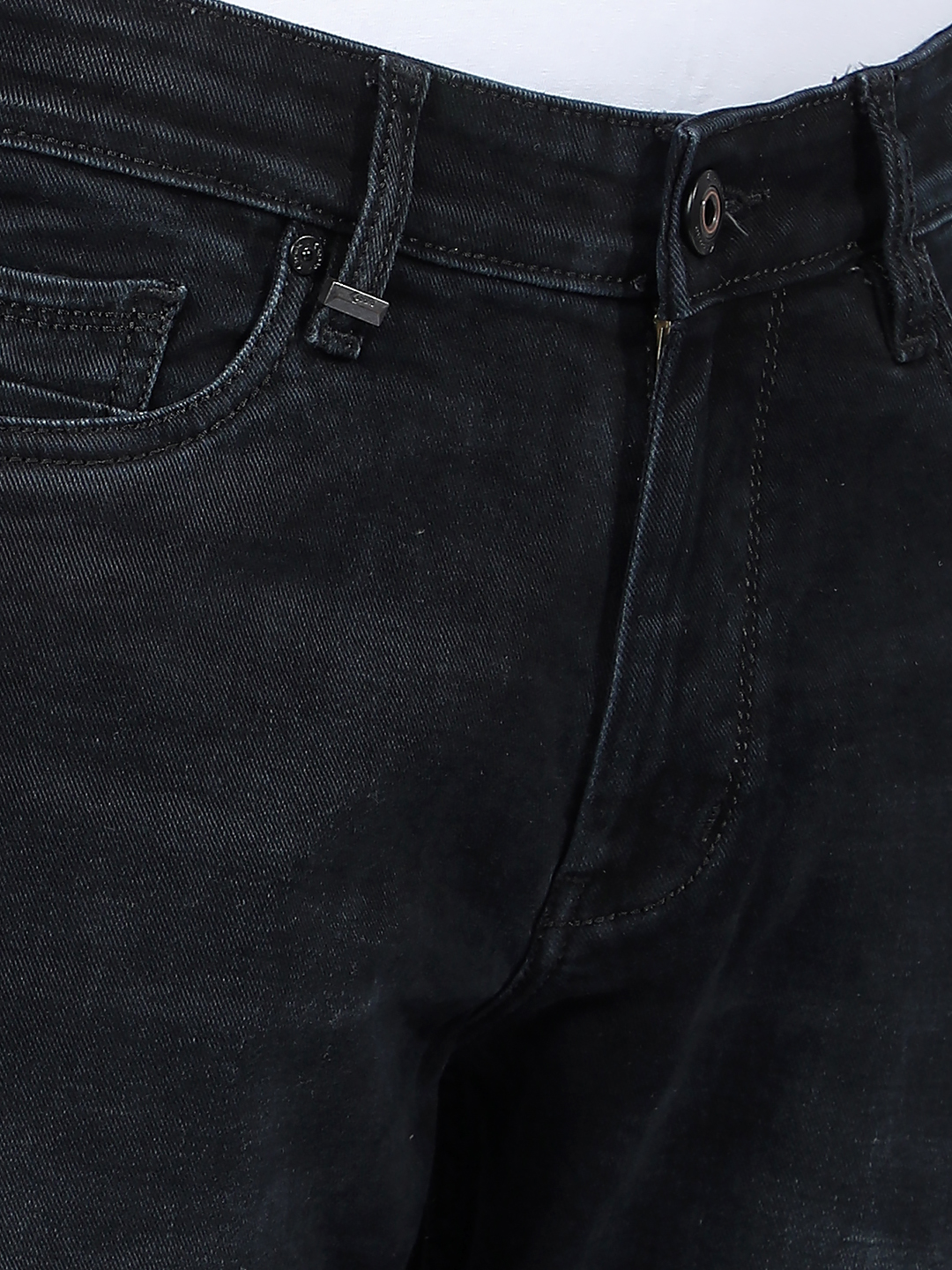 Numero Uno Men Faded Black Jeans